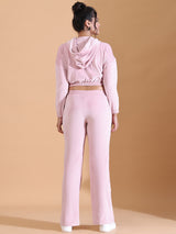 LUXE VELVET BALLERINA PINK CO ORDS