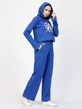 WOMEN AIRPORT CO ORDS- BLUE