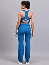 ACTIVE WEAR GYM CO ORDS Electric Ocean