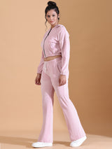 LUXE VELVET BALLERINA PINK CO ORDS