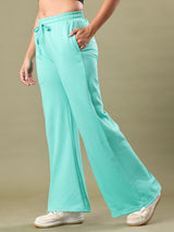 WOMEN BODY ONE FLARE JOGGER AQUAMARINE