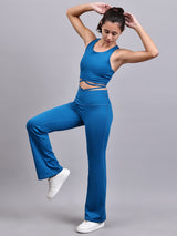 ACTIVE WEAR GYM CO ORDS Electric Ocean