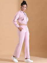 LUXE VELVET BALLERINA PINK CO ORDS