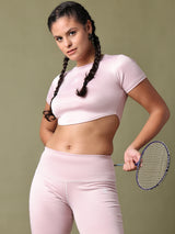 ACTIVE WEAR GYM CO ORDS DUSTY CORAL