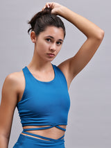 ACTIVE WEAR GYM CO ORDS Electric Ocean