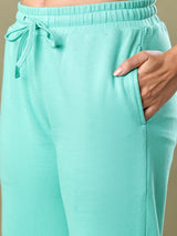 WOMEN BODY ONE FLARE JOGGER AQUAMARINE
