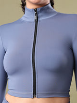 ACTIVE WEAR GYM CO ORDS VIOLET BLUE