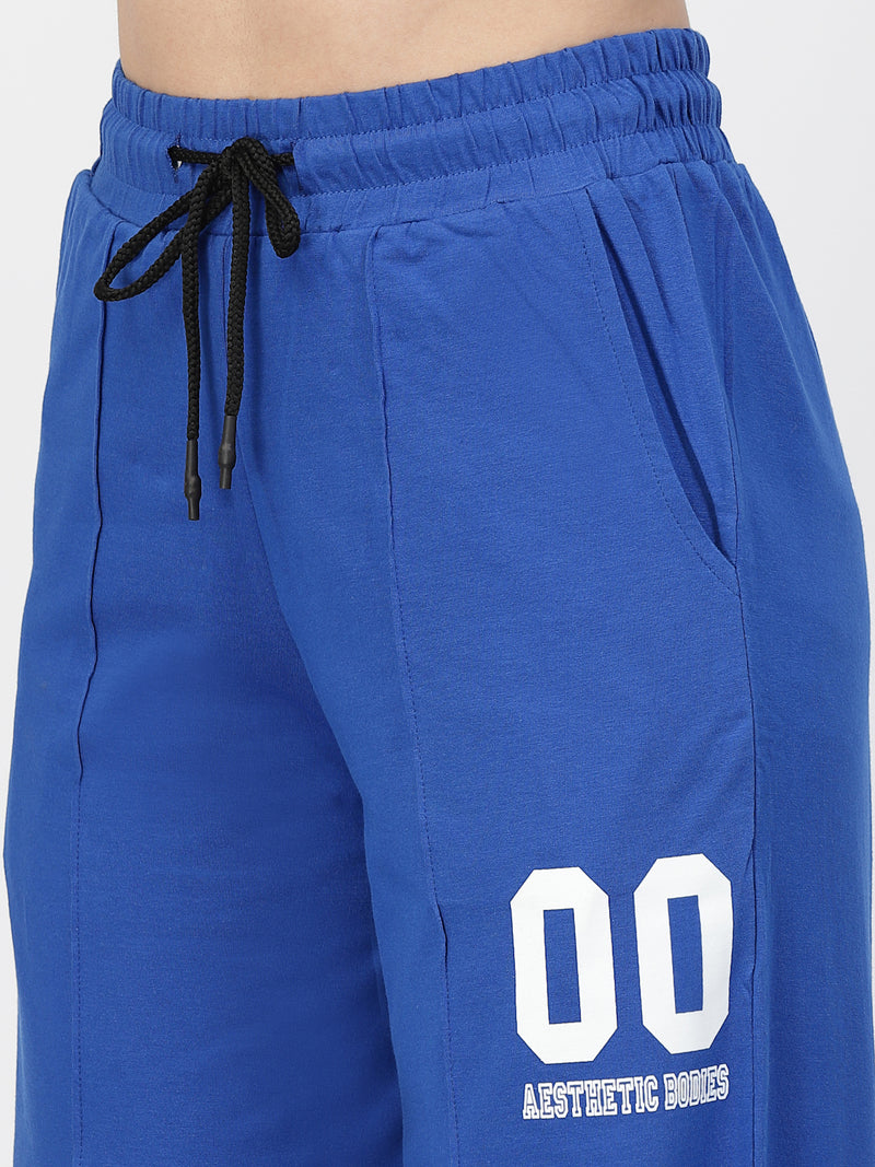WOMEN AIRPORT CO ORDS- BLUE