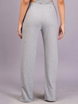 Women Grey Slit Co-Ord