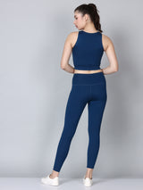Blue Navy Super Stretchable Ultimate Co-ords