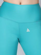 Teal Blue Snug Fit Gym Co-ords