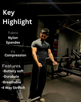 Core Compression T-Shirt Black