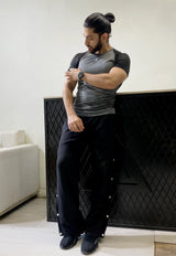 Super set edition T-Shirt Grey & Black