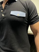 Polo Shirt- Black