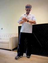 Aesthetic Bolddrop Oversized Graphic Shirt – Sky Blue