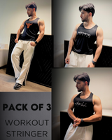 Men’s Workout Stringer – Pack of 3