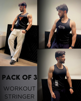 Men’s Workout Stringer – Pack of 3 Beast