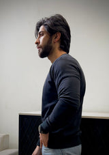 Men Sweatshirt Black