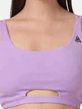 WOMEN'S BIKER CO ORDS-LAVENDER
