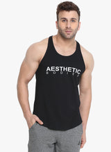 Men's Printed Stringer - Black