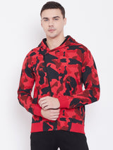 Men's Camo Jacket- Red