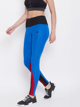 Women's Solid Legging (Blue)