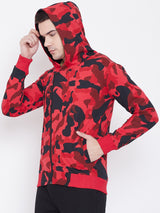 Men's Camo Jacket- Red