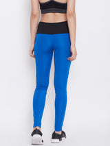 Women's Solid Legging (Blue)
