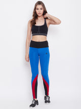 Women's Solid Legging (Blue)