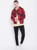 Men's Camo Jacket- Red