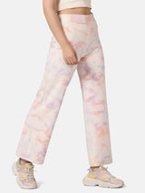 WOMEN'S MULTI COLOR WIDE LEG PANT