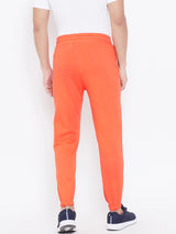 Men’s Solid Jogger -Orange