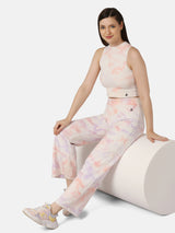 WOMEN'S MULTI COLOR WIDE LEG PANT
