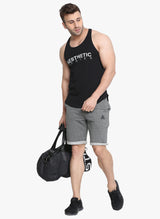 Men's Printed Stringer - Black