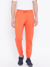 Men’s Solid Jogger -Orange