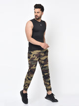 Men's Sleevless Tee- Black