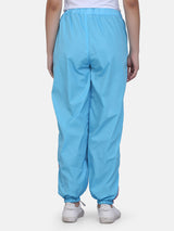 Women's Retro Track Pant- Sky Blue