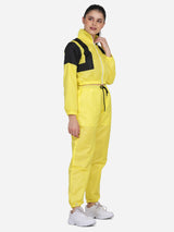 Women Retro Track Suit- Yellow