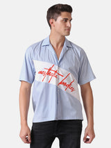 MEN'S VINTAGE OVERSIZE COLOUR BLOCK SHIRT