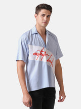 MEN'S VINTAGE OVERSIZE COLOUR BLOCK SHIRT