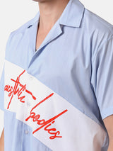 MEN'S VINTAGE OVERSIZE COLOUR BLOCK SHIRT