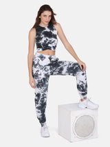 TIE Dye CO ORDS SET(JOGGER) -BLACK & WHITE