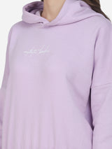 Women Elegant Lilac Solid Co Ord's