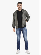 Men's Bomber Jacket- Olive