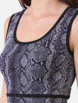 WOMEN'S SNAKE SKIN SPORTS BRA