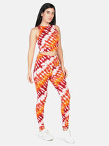 WOMEN'S HIGH WAIST TIE DYE CO ORDS