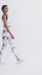 WOMEN'S HIGH WAIST TIE DYE CO ORDS