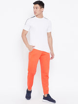 Men’s Solid Jogger -Orange