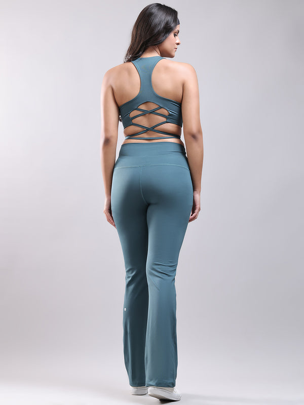 ACTIVE WEAR GYM CO ORDS FRENCH BLUE