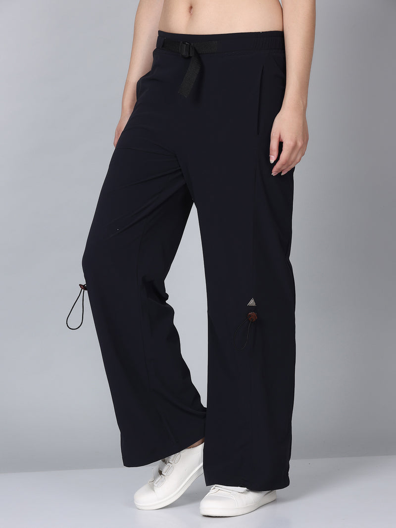 Proactive Loose Fit Black Sport Flared Pant